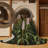 Machine Washable Botanical Brown Area Rug-490262089