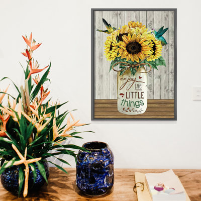 Luxueuse reproduction d'art sur toile encadrée en aluminium pour le salon