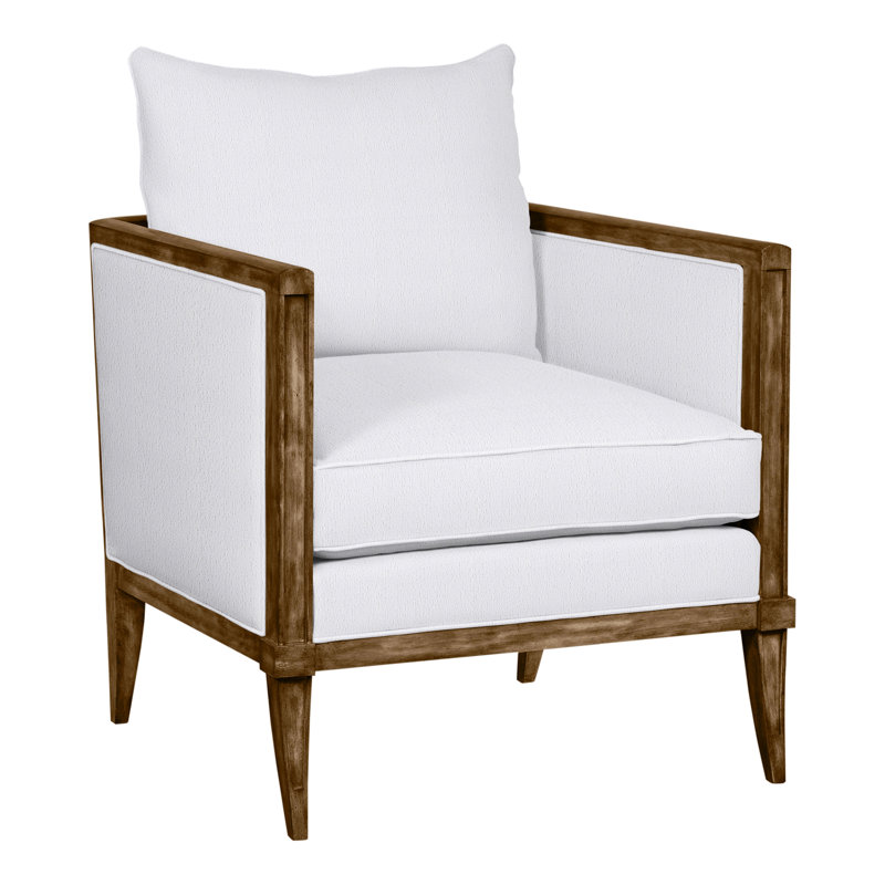 Cameo 28.5" Chair, Havana, Navada Snow