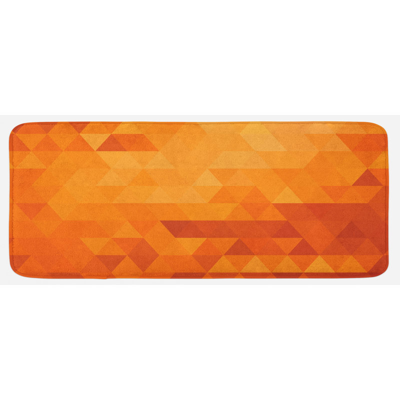 Modern & Contemporary Polyester Kitchen Mat