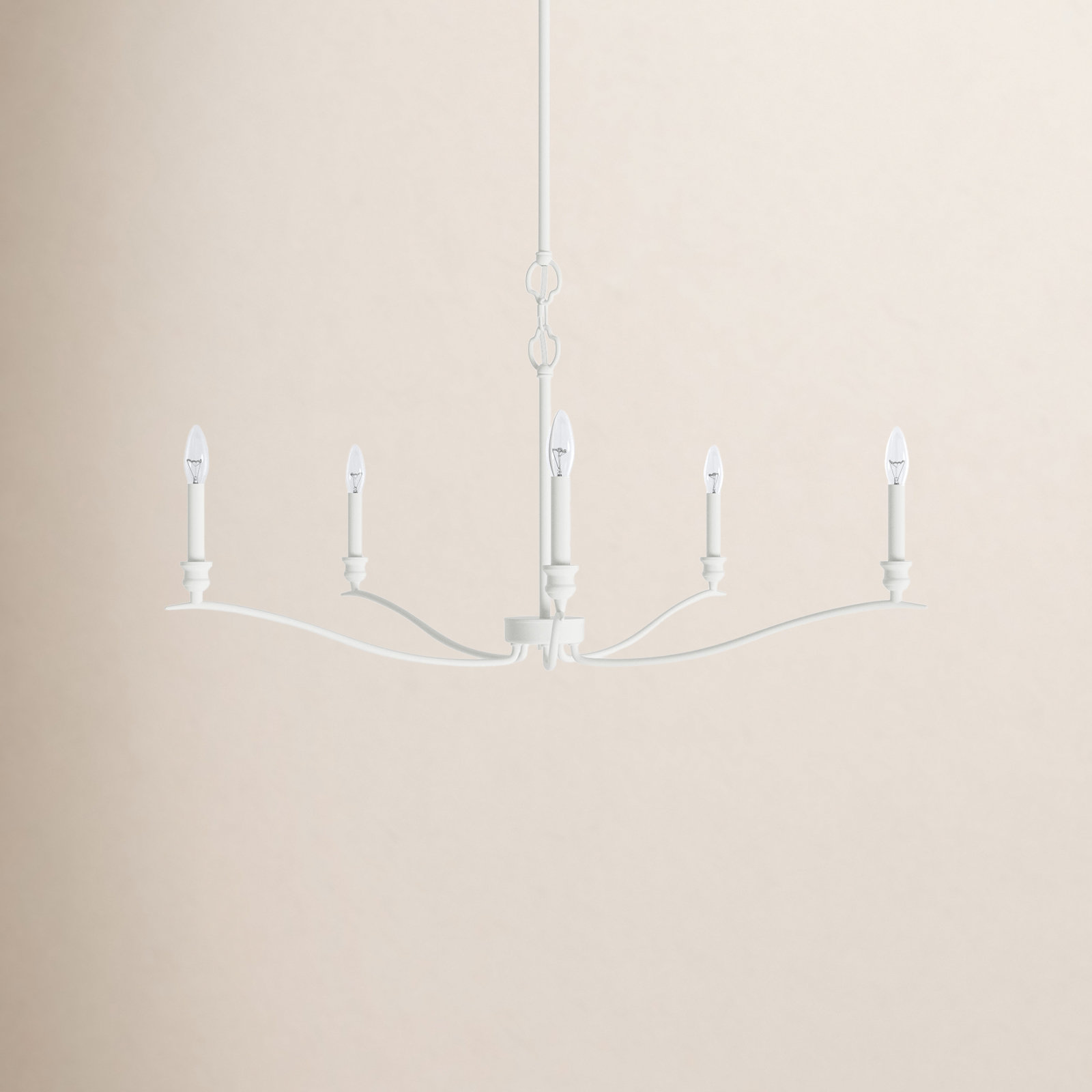 Eda 5 - Light Metal Dimmable Chandelier