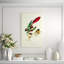 Parakeeto On Coffee Bush Print by Porter Design-26926790-26926796