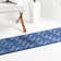 Tapis bleu marine / argent Glam