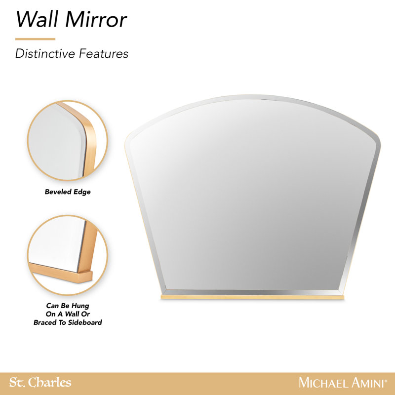 St. Charles Sideboard & Mirror - Dove Gray