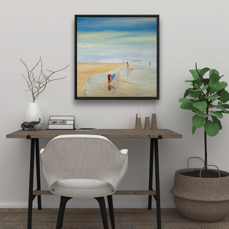 " Children At The Beach "