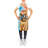 No Pattern Bib Apron
