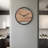 Live Edge Round Clock