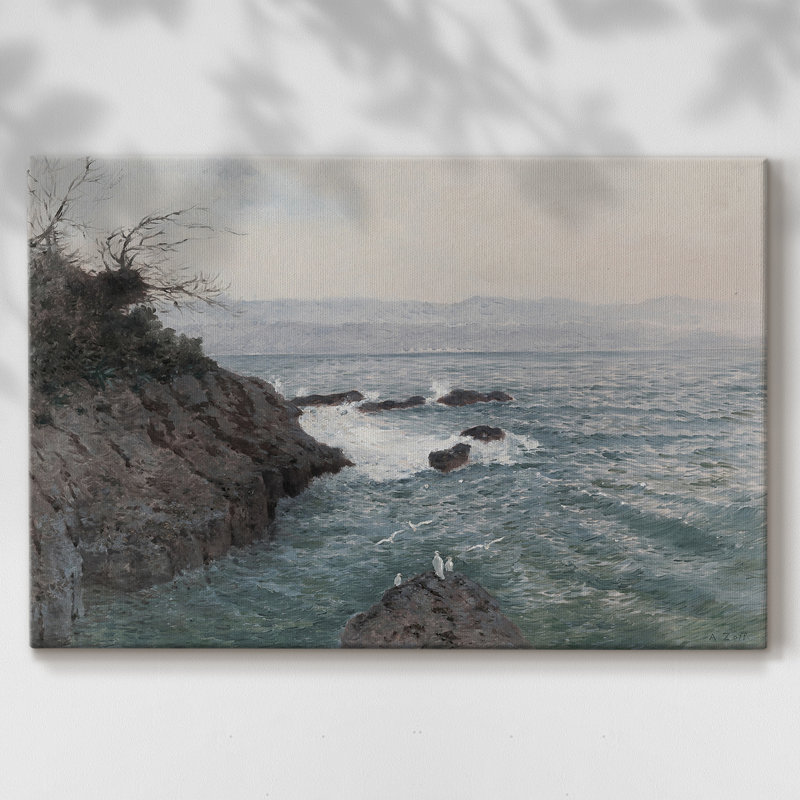 Paysages rétro-Dxxiii - Cavas enveloppés de galerie, 40 x 60