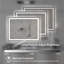 Miroir de meuble-lavabo de coin Dokes-1030619892