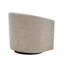Fauteuil d'appoint pivotant en tissu Wanti-1172649931