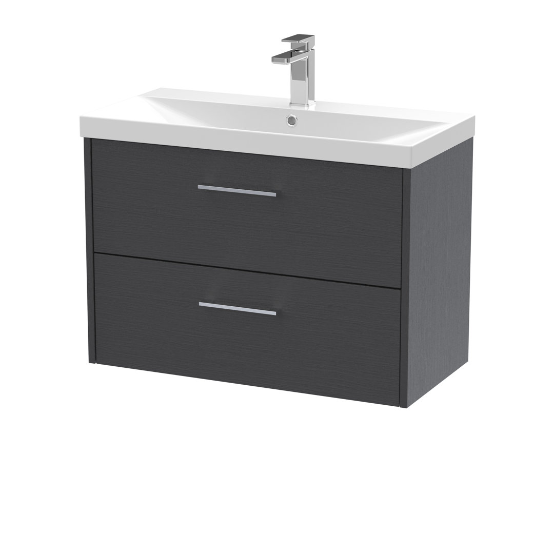 Juno 800mm Single Bathroom Vanity with Integrated Vitreous China Basin
