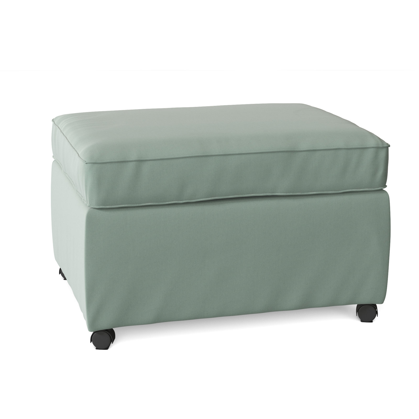 Rika 28" Ottoman, Bayou Spray Canvas