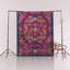 Tapis floral multicolore à motif floral multicolore-1913598579