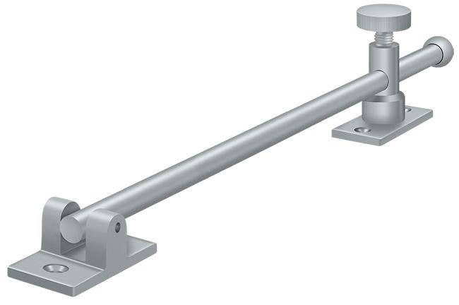 HD Casement Stay Adjuster, Brushed Chrome