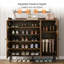Armoire à chaussures à 5 niveaux avec 3 portes et 3 tablettes réglables pour le vestibule Abril-2005865946