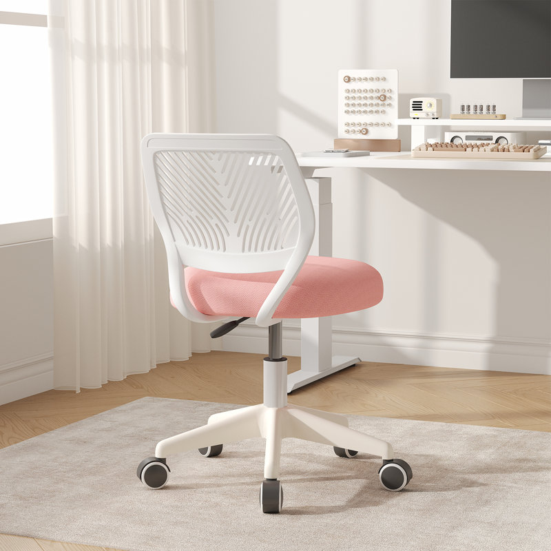 Blue Elephant Mesh Task Chair, Pink
