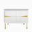 Khadijah 39.5'' Single Bathroom Vanity with Cultured Marble Top
