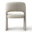 Chaise rembourrée imperméable en tissu-162734075
