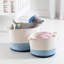 Fabric Basket With Handles - Set of 2-2086491094