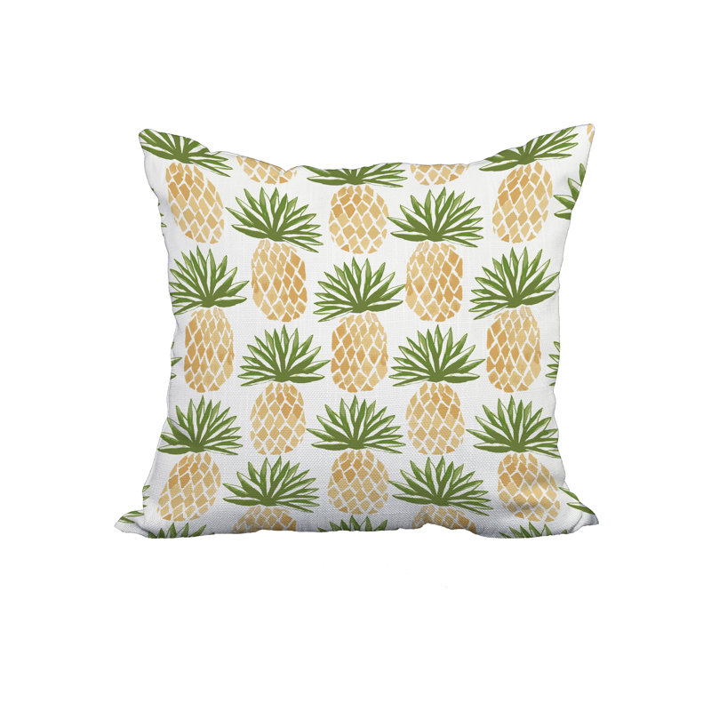 Housse et insert d'oreiller carré, 18 po x 18 po, Vert