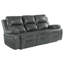Harpersville 89" Faux Leather Reclining Sofa-949735195-946389326