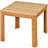Stella Square Acacia Outdoor Side Table , 18'' in. W 18'' in. D-1583797384