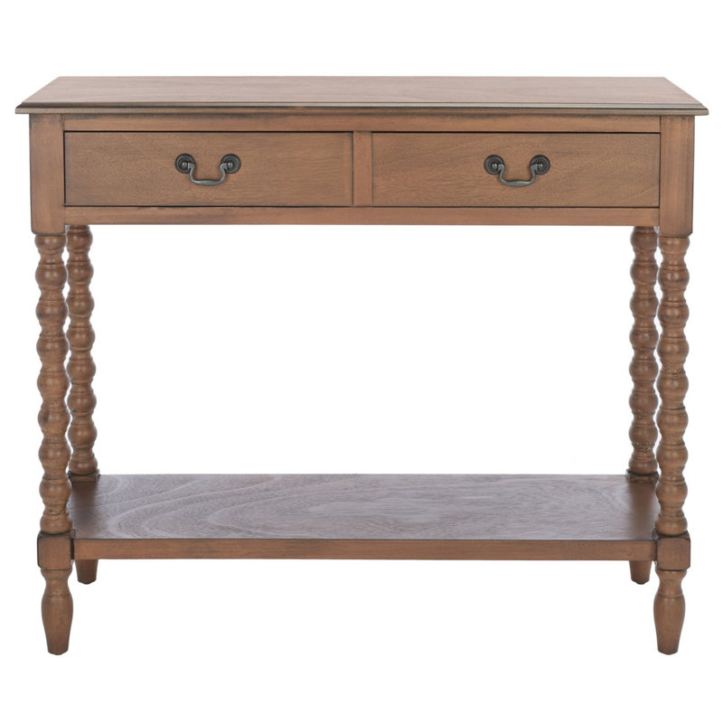 Toulonne 35.5'' Console Table, Brown