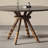 High-end modern practical dining table and chairs