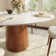 Farmhouse Kitchen Table Round Dining Table Circular For 4/6/8 Gullu Modern