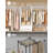 Closet System with 4 Hang Rods, Walk-in Closet Organizer System , Fits Spaces 4-9.8FT, White-2070129698