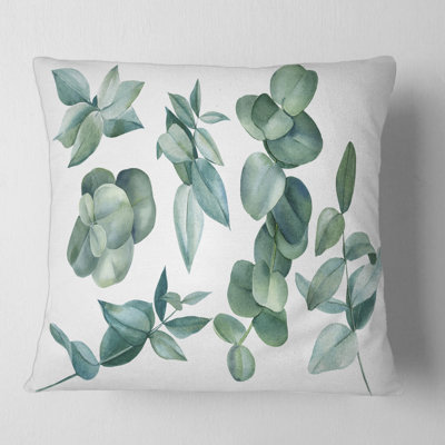 Floral Throw Pillow