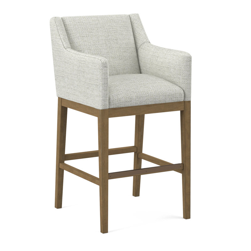 Upholstered Stool, 61703-88, Beachwood