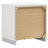 Amariyon 4-piece Queen Bedroom Set White High Gloss-117574834