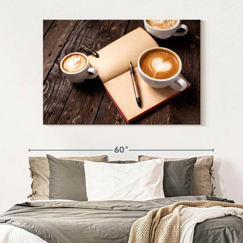 Yarlin Coffee And Diary, 34" H x 51" W
