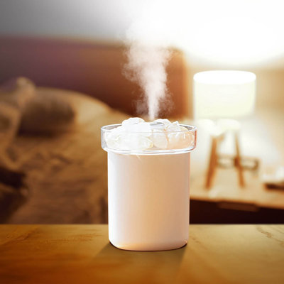 Mini Humidifier 280MLUSB Cool Mist Portable Desktop Humidifier Humidifier Two Misting Modes Quiet For Baby Bedroom Office Home