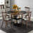 Rustic Kitchen Table,Wood Round Dining Table,Coffee Table
