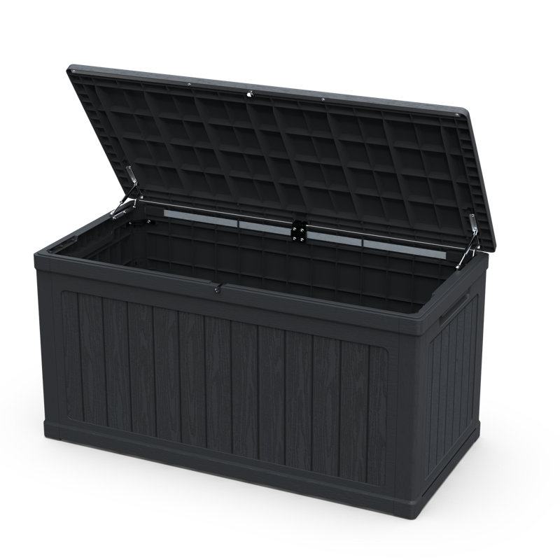 Grand coffre de rangement extérieur 230 gallons pour meubles et outils