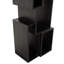 Lincoln Solid Wood Geometric Bookcase