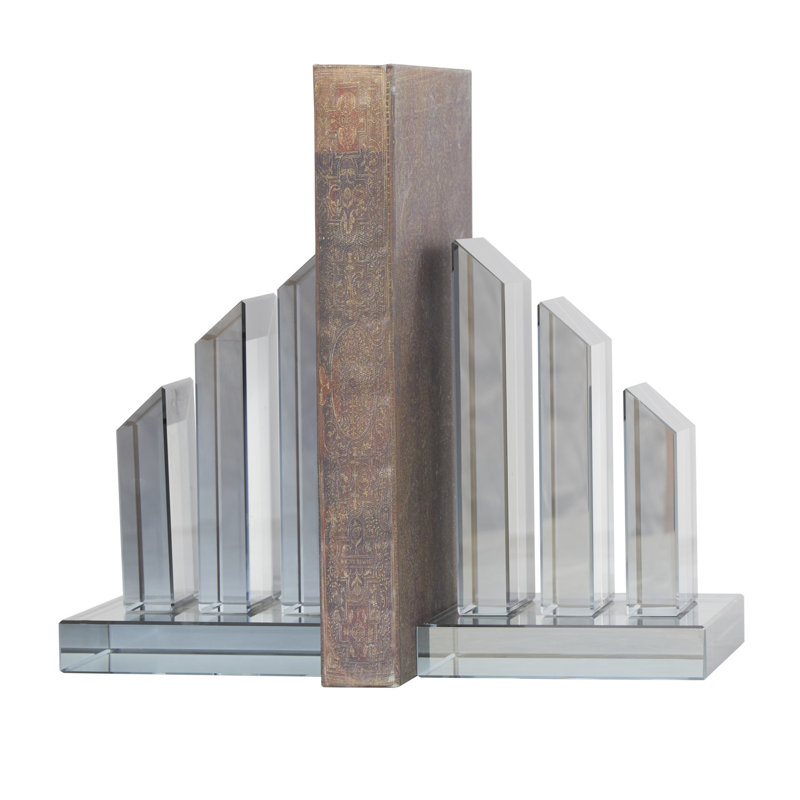 Serre-livres décoratif, H 5,95 po x l 3,9 po x P 3,95 po