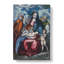 Saint Anne And The Infant by El Greco - Wrapped Canvas-61845126