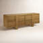 Commode 8 tiroirs Torleif - brun