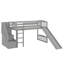 Lit mezzanine simple avec glissade-1444432606