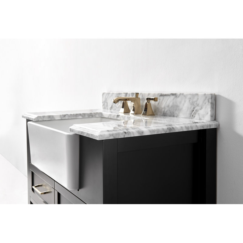 36'' W Single Vanity, Black Onyx