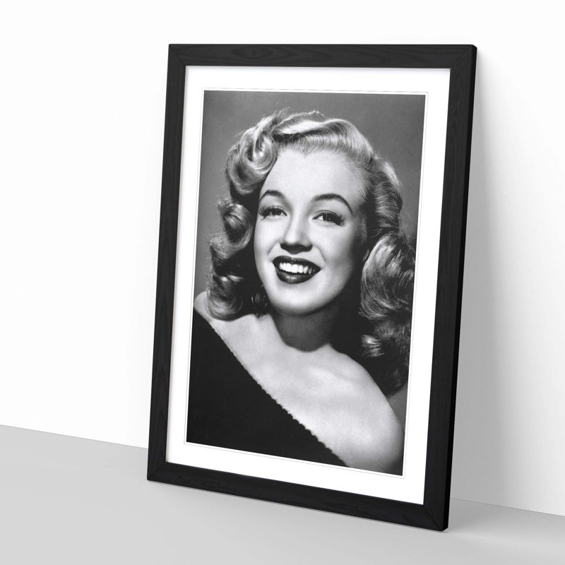 Single Picture Frame Print, Black