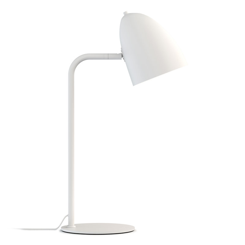 Grandstaff Metal Desk Lamp, White