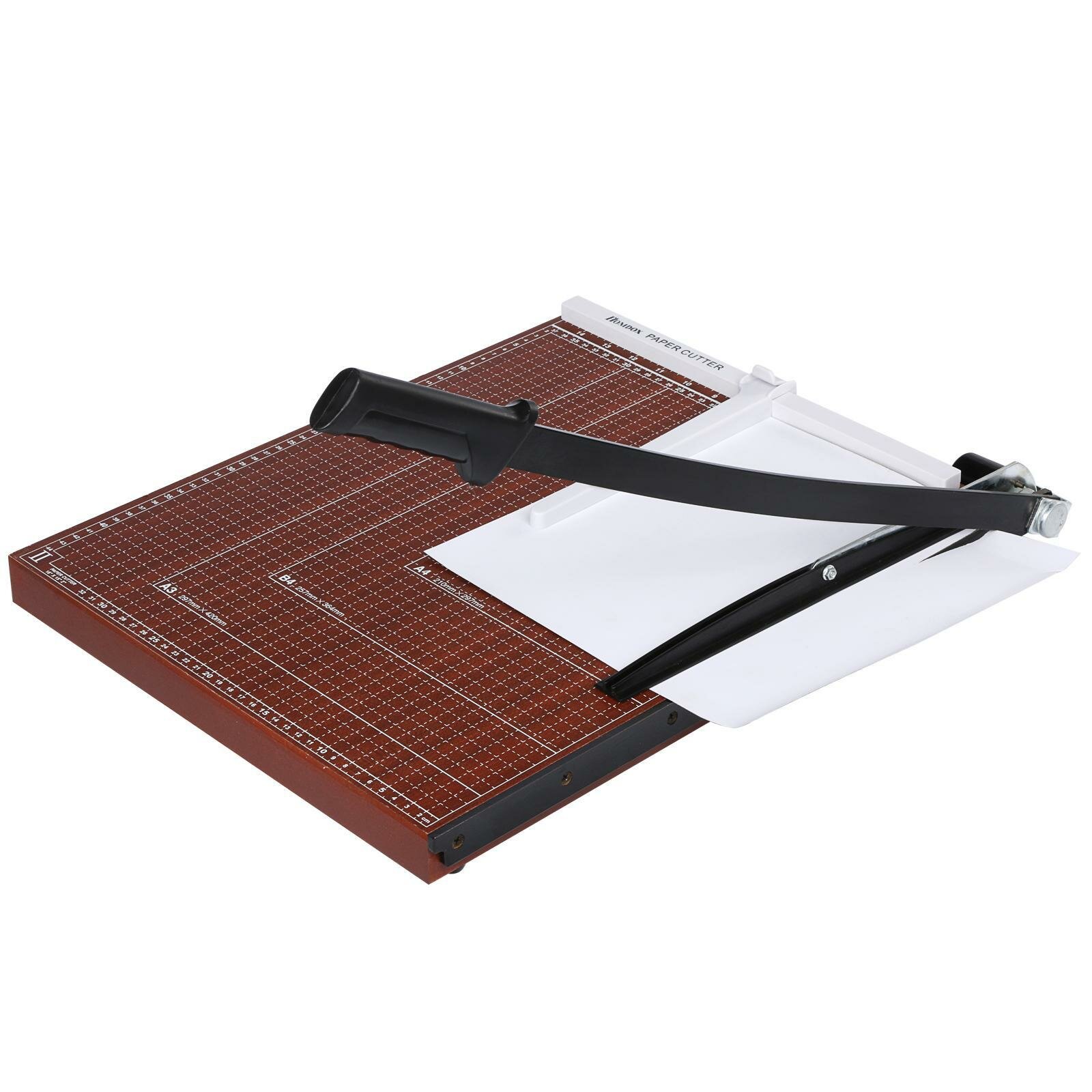 Homdox Paper Cutter Heavy Duty 18 Cut Length Professional Large Paper Cutter 12-Sheet Capacity Guillotine Paper Cutter for Cardstock, Safety