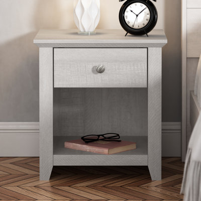 Scott 19.3" W 1-Drawer Nightstand