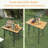 Lightweight Aluminum Alloy Folding Camping Table, Adjustable Height Portable Roll-up Picnic Table For 2-6 Person, Outdoor & Indoor Use For Camping, Beach, Bbq 35.4"