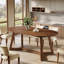 Oval Solid Wood Dining Table-833063674