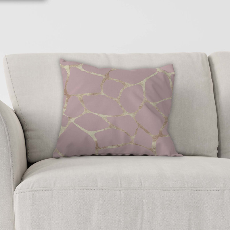 Cotton Blend Outdoor Reversible Throw Pillow, 24" x 24"